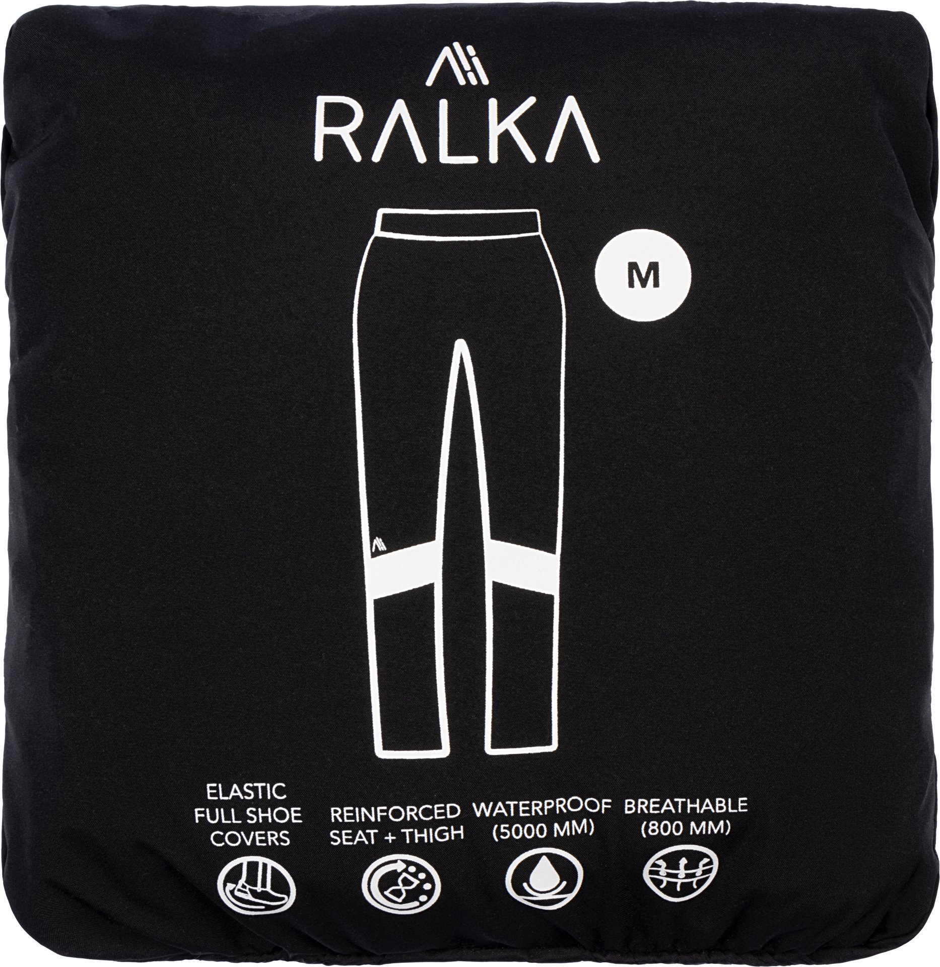 Rain trousers with shoe cover  Senior - Image 3