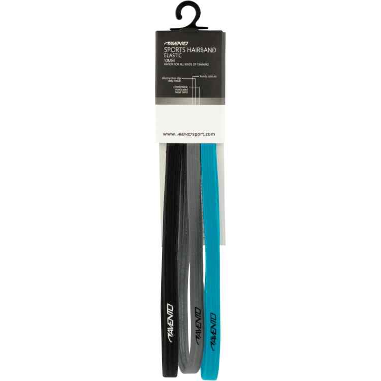 Sports Hairband Elastic 3 Pieces  Blue - Image 3