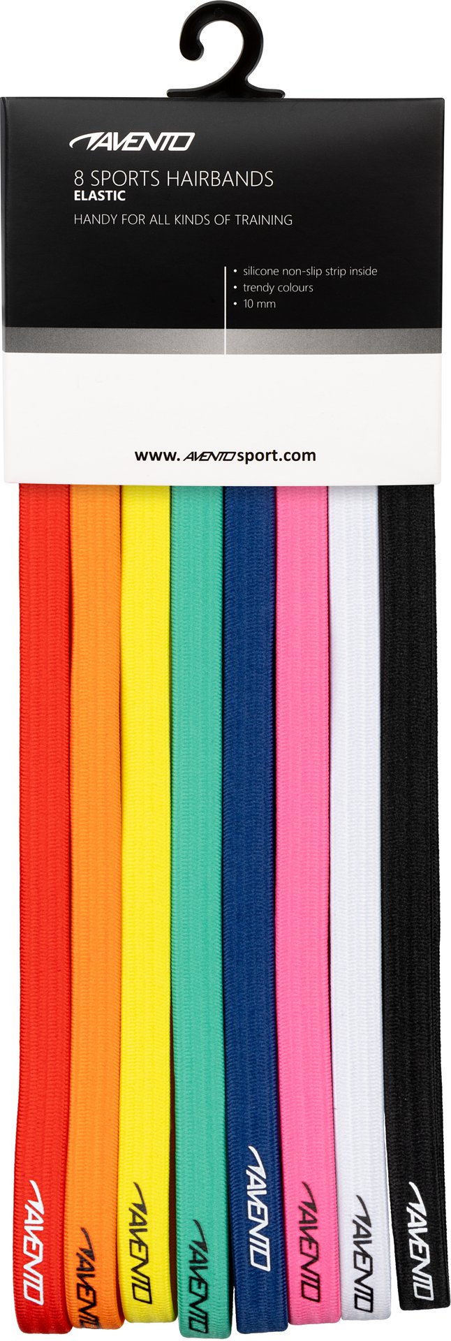Sports Hairband Elastic 8 Pieces  MLT - Image 2