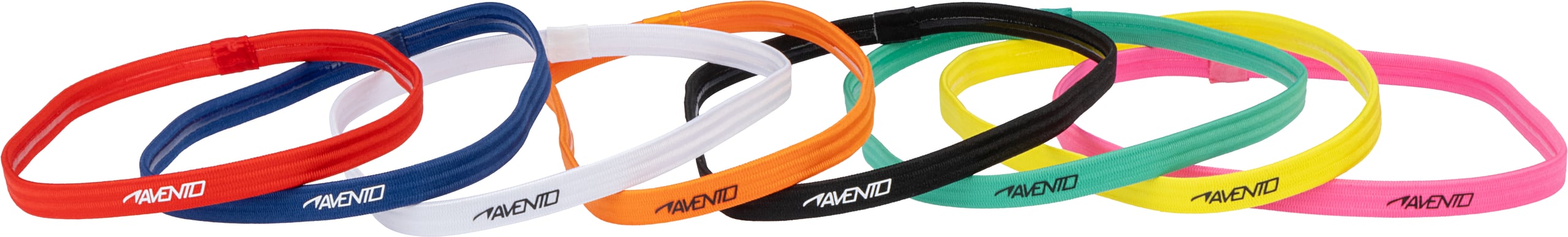 Sports Hairband Elastic 8 Pieces  MLT