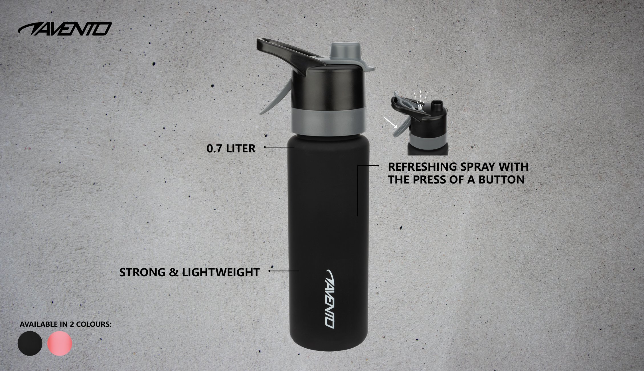 Drinking Bottle Spray  07 Liter