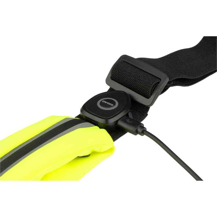 Sports Belt with Pocket  Rechargeable LED Strip - Image 3