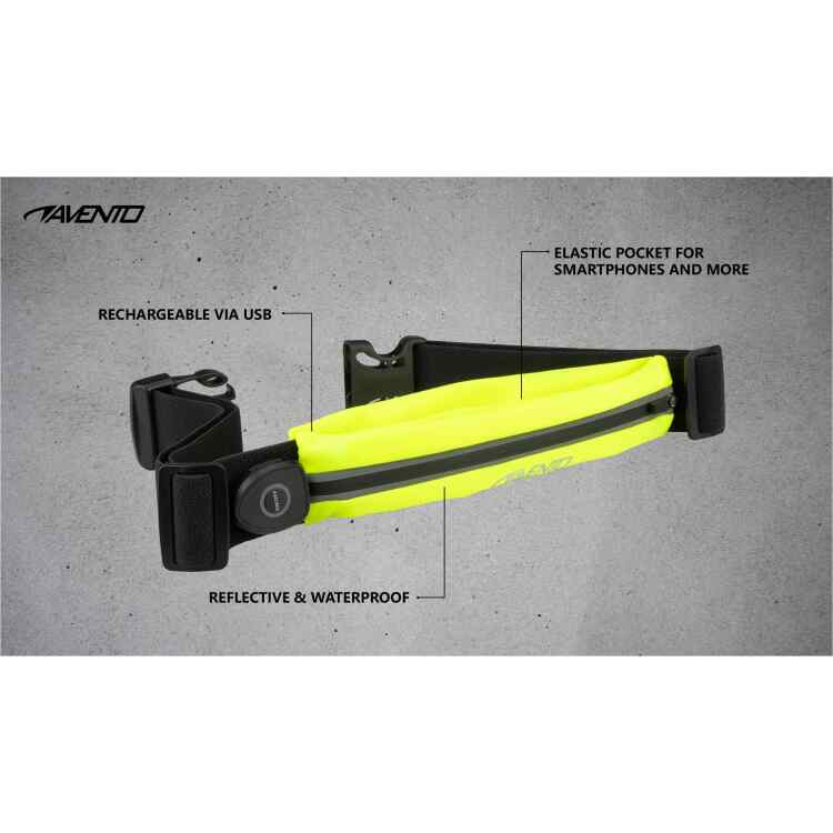 Sports Belt with Pocket  Rechargeable LED Strip - Image 8
