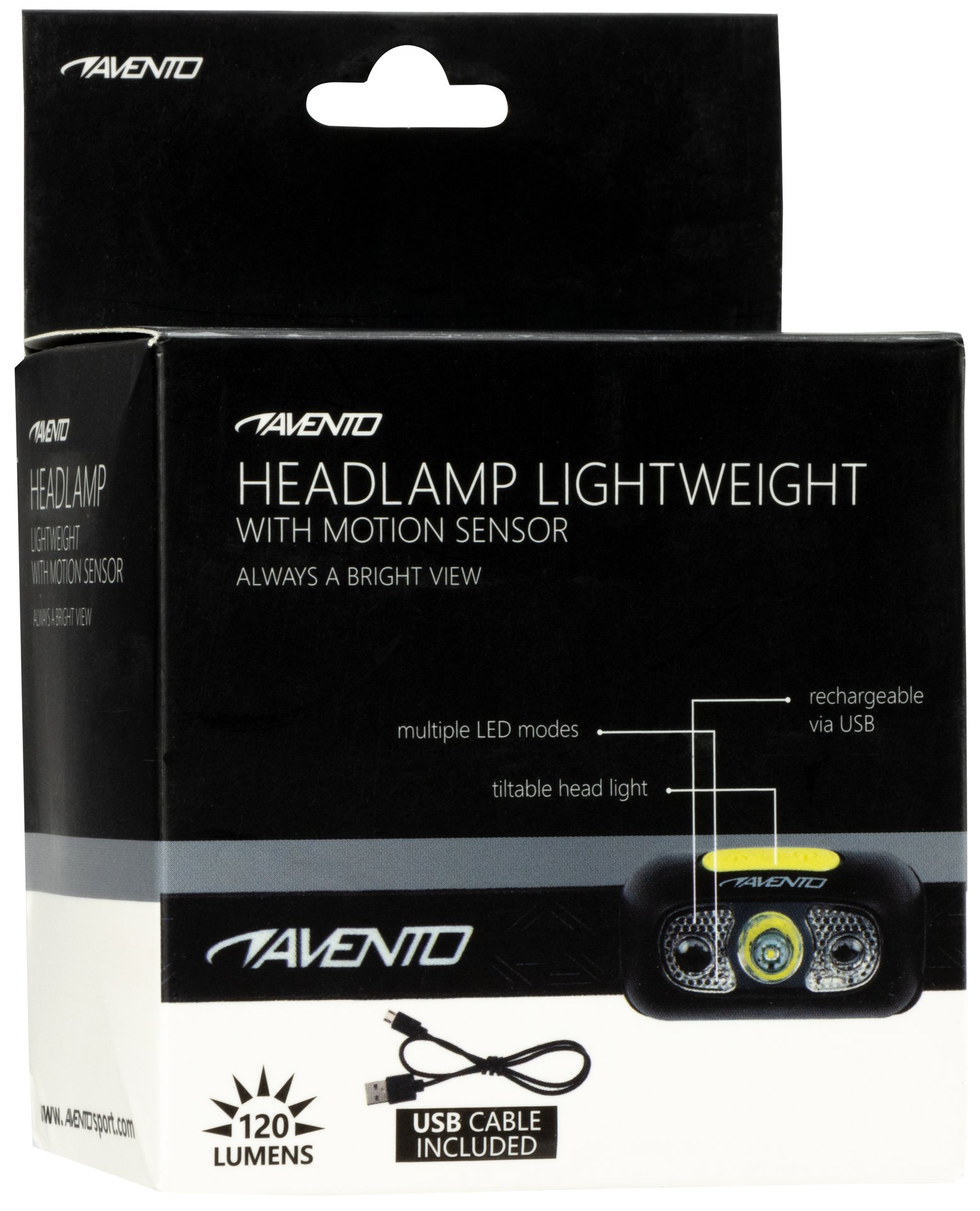 Head Lamp with Motion Sensor Rechargeable  Light Weight - Image 3