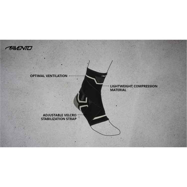 Ankle Compression Support with Elastic Strap - Image 2