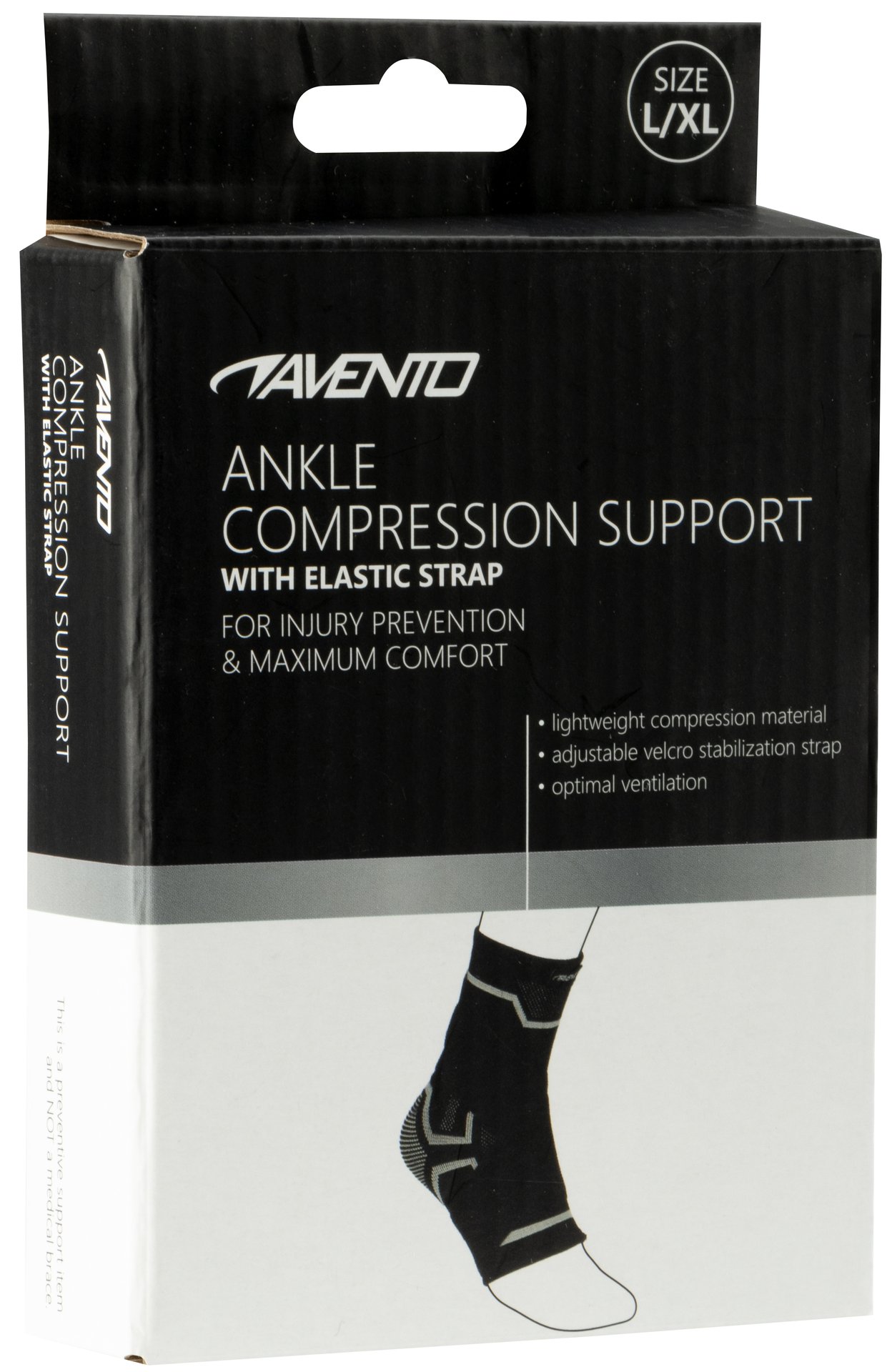 Ankle Compression Support with Elastic Strap - Bilde 4