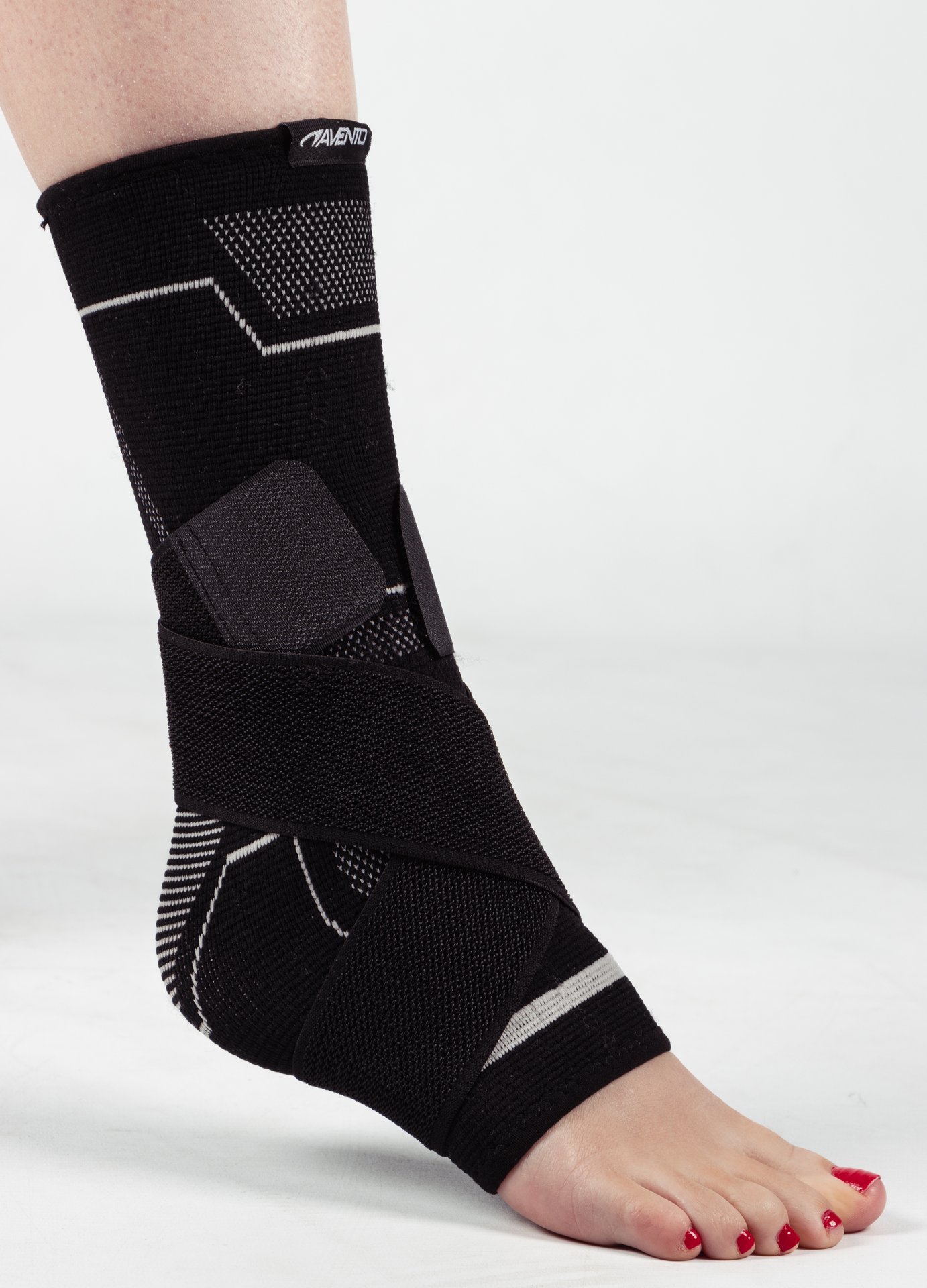 Ankle Compression Support with Elastic Strap - Bilde 5