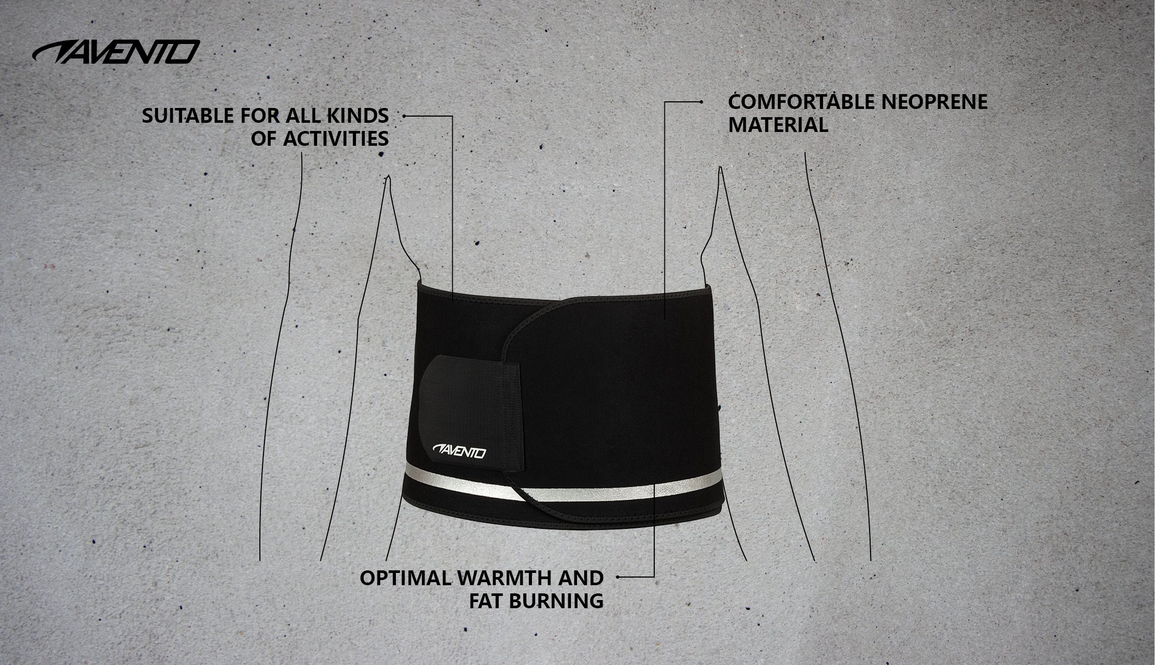 Sauna Waist Trainer Adjustable - Bilde 3