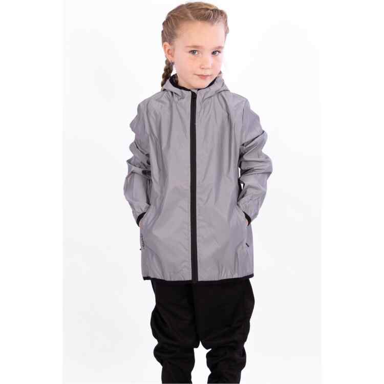 Reflective Jacket with Hood Junior  Full Reflective - Image 2