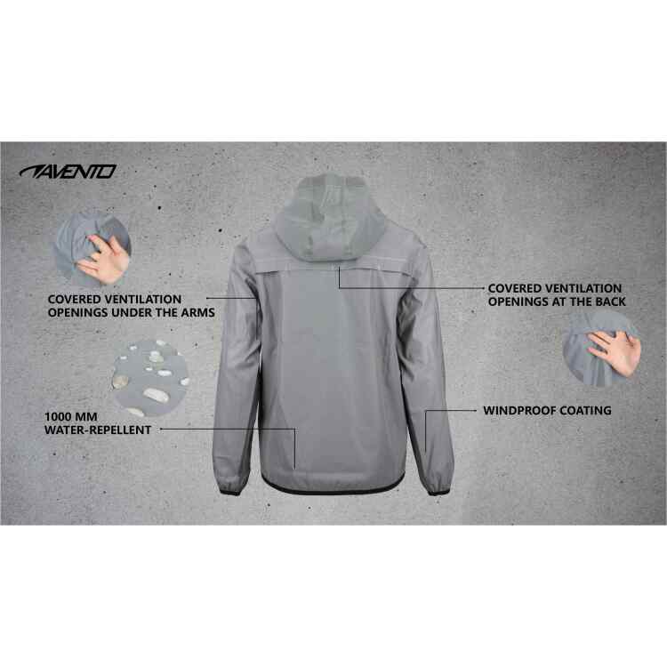 Reflective Jacket with Hood Junior  Full Reflective - Image 13