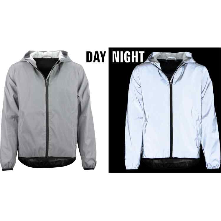 Reflective Jacket with Hood Junior  Full Reflective - Image 7