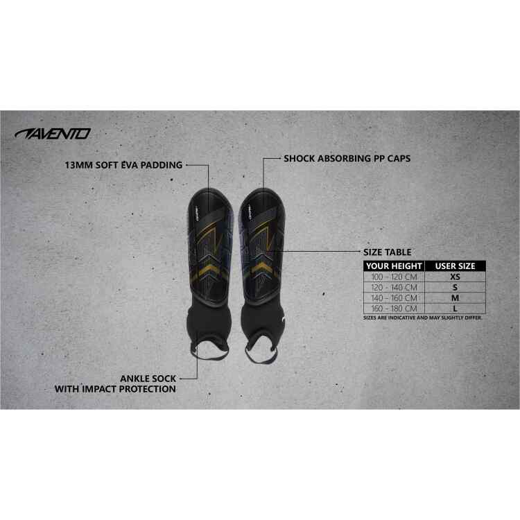 Shinguards with Ankle Cuff  Double Tack - Bilde 4