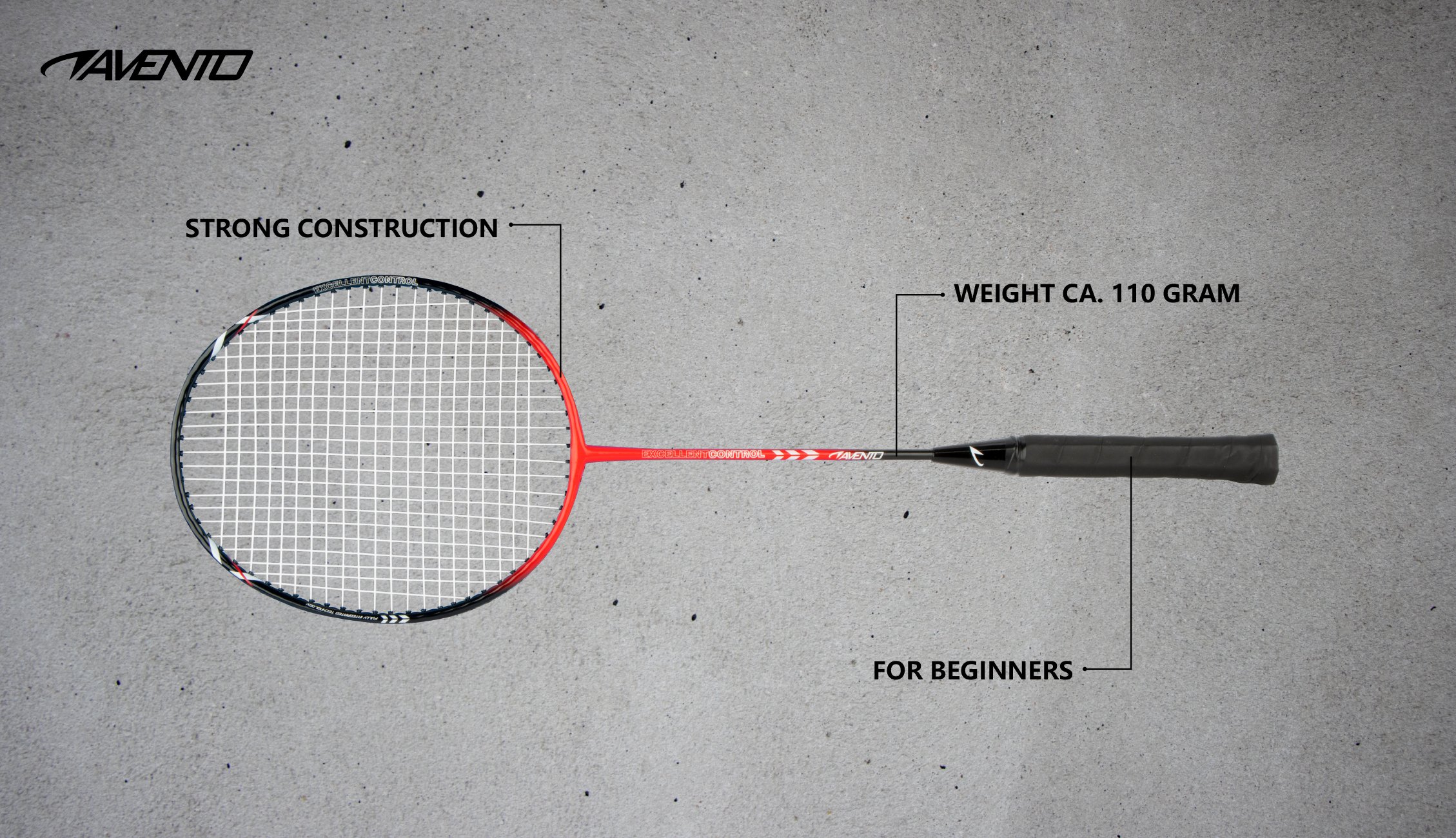 Badminton Racket Steel  Smash - Bilde 3