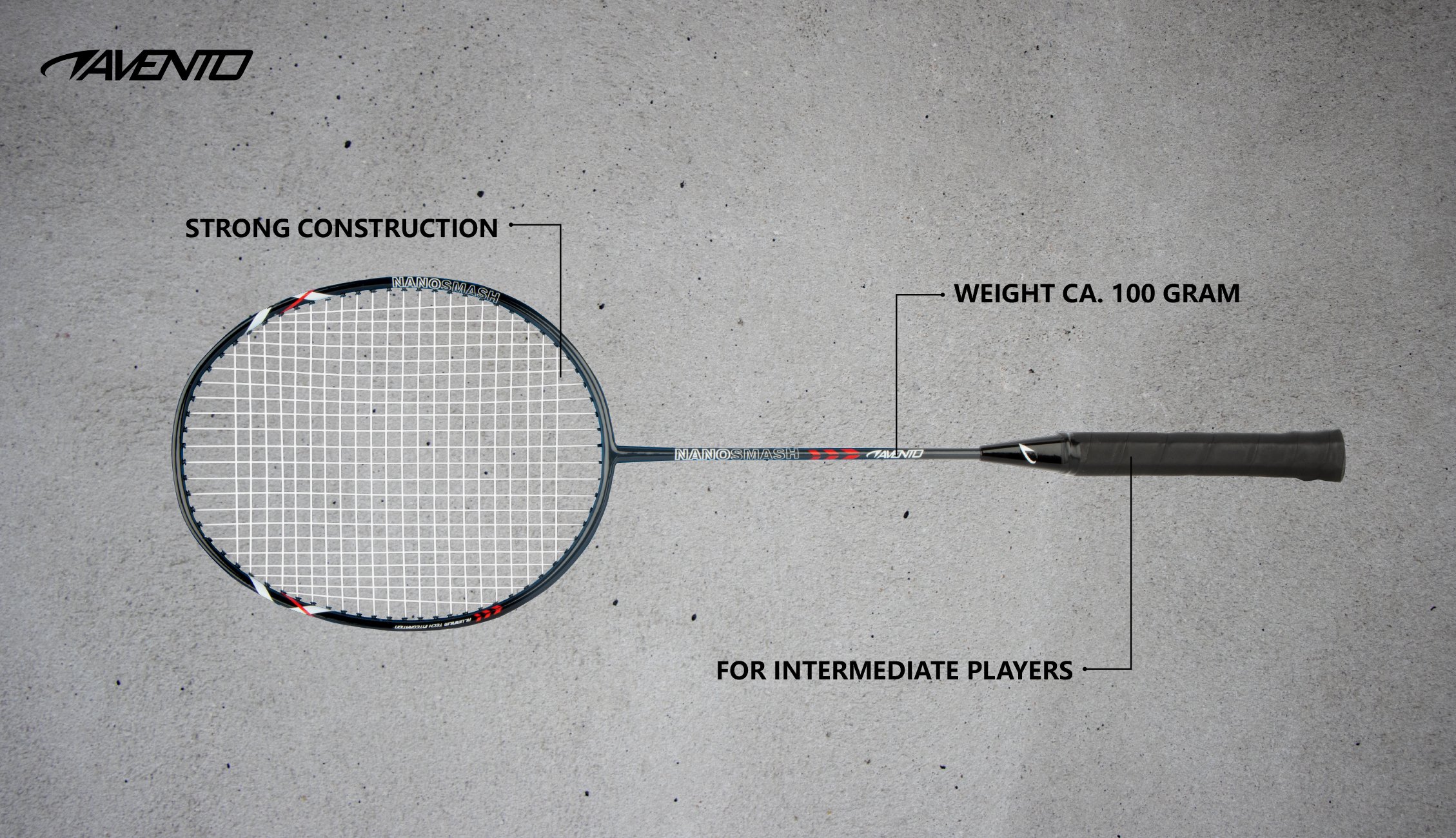 Badminton Racket Aluminium  Rally - Bilde 4