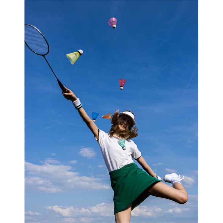 5 Badminton Shuttles  5 Colours - Image 6