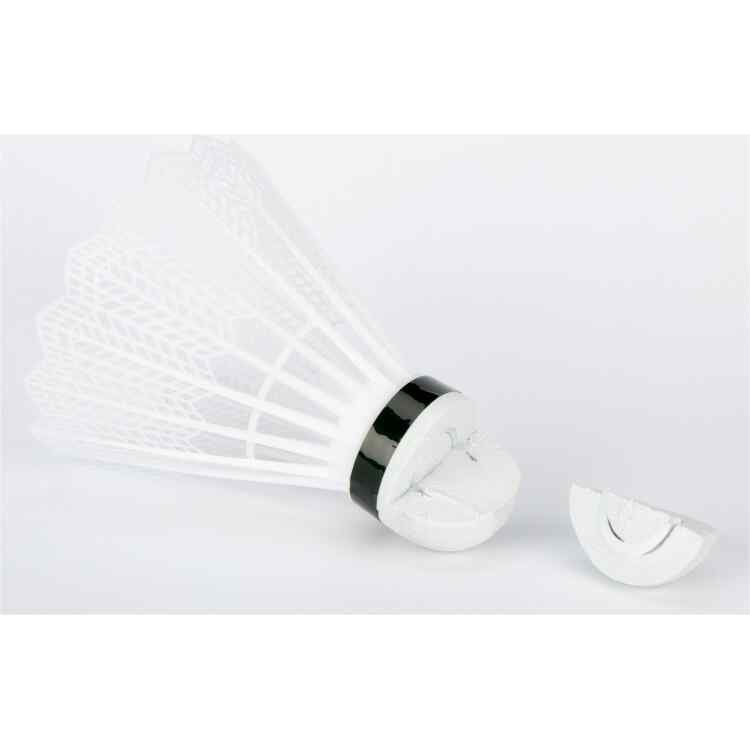 5 Badminton Shuttles  White - Image 5