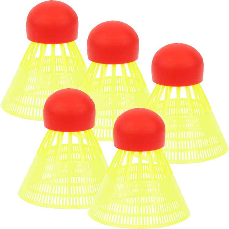 5 Crossminton Shuttles  Red tip - Image 2