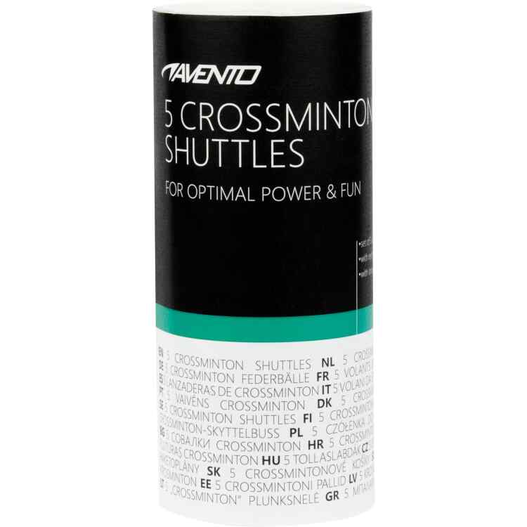 5 Crossminton Shuttles  Red tip - Image 4