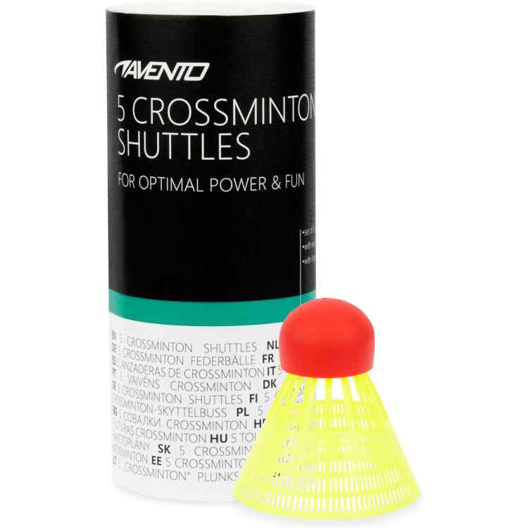 5 Crossminton Shuttles  Red tip