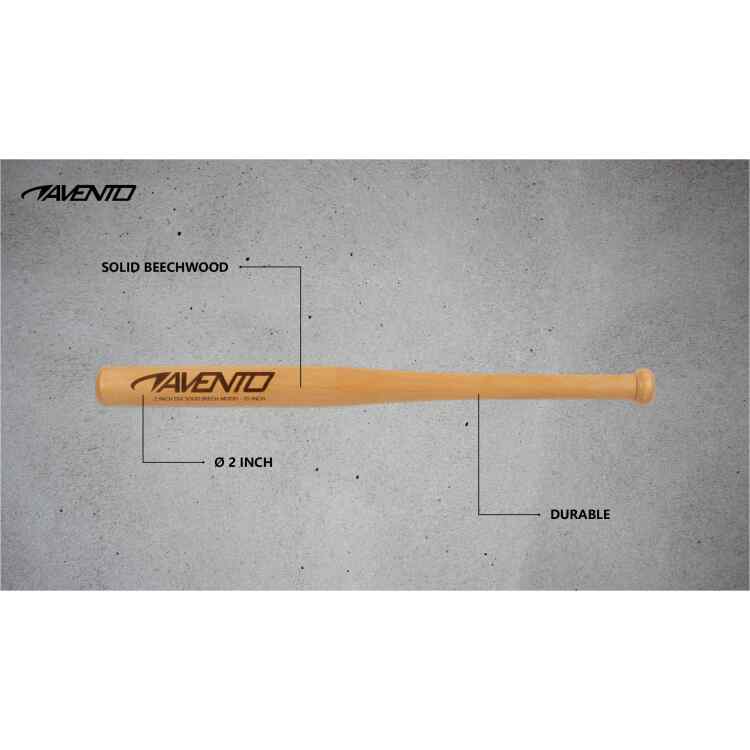 Baseball Bat Wood  63 cm - Image 4