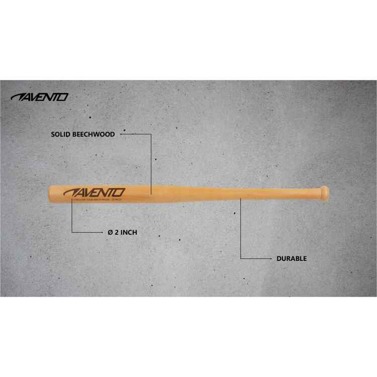 Baseball Bat Wood  73 cm - Image 4