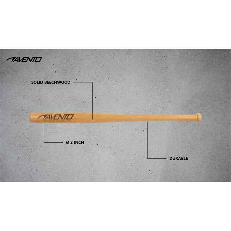 Baseball Bat Wood  78 cm - Image 4