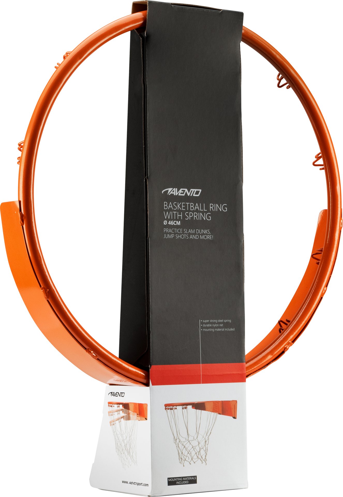 Basketball Hoop with Spring  net  Slam Rim Pro - Bilde 2