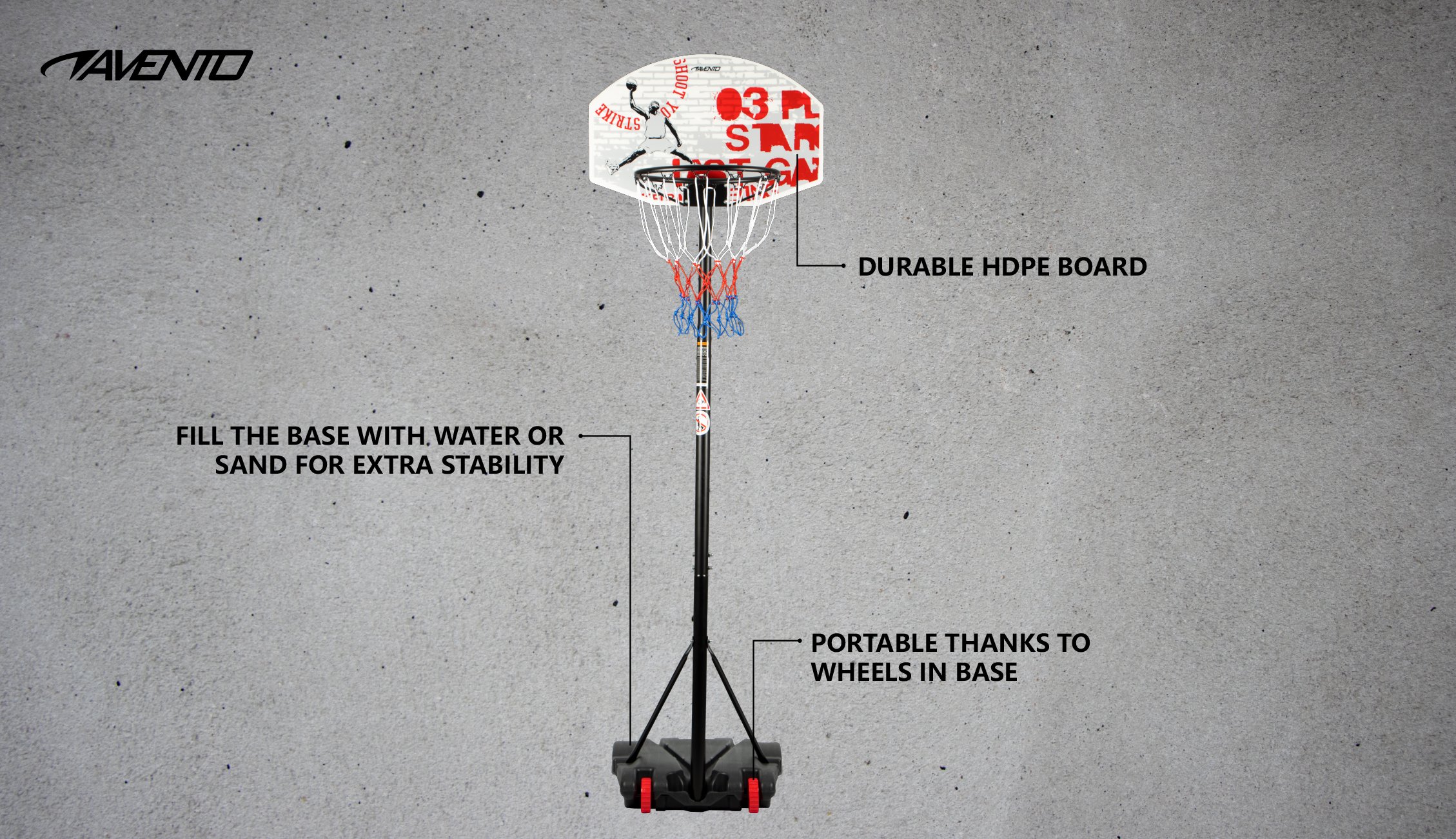 Basketball Stand portable  Champion Shoot - Image 3