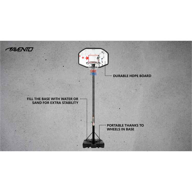 Basketball Stand portable and adjustable  Fast Break - Image 3