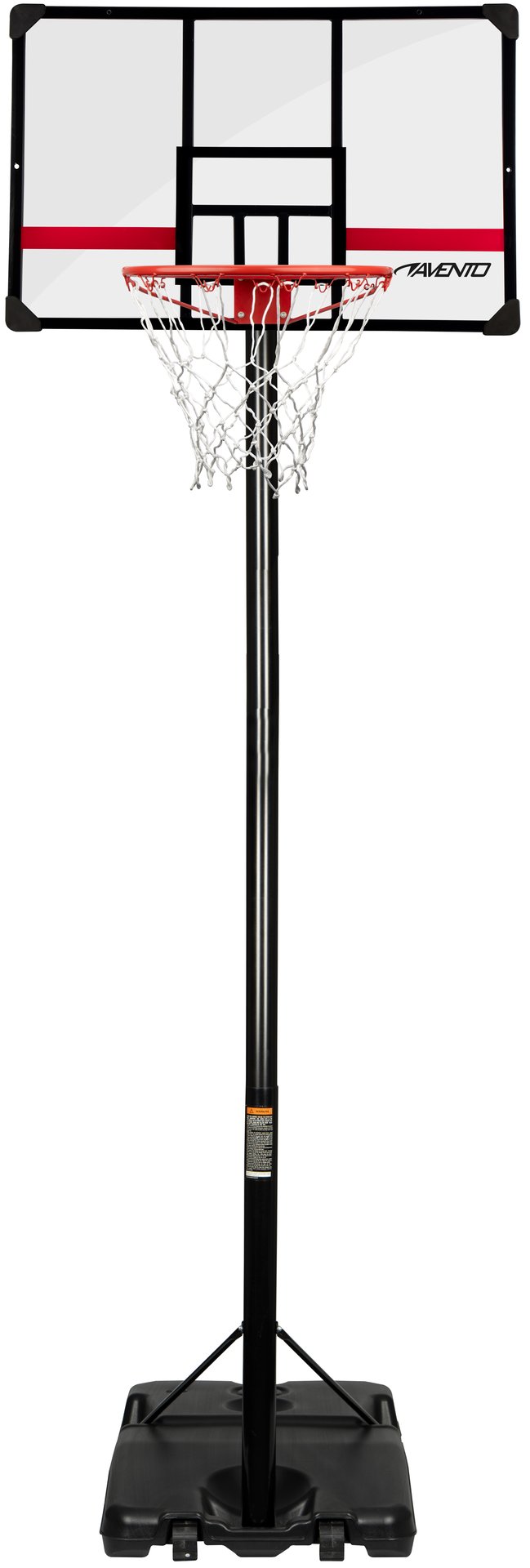 Basketballstativ bærbart og justerbart legendarisk