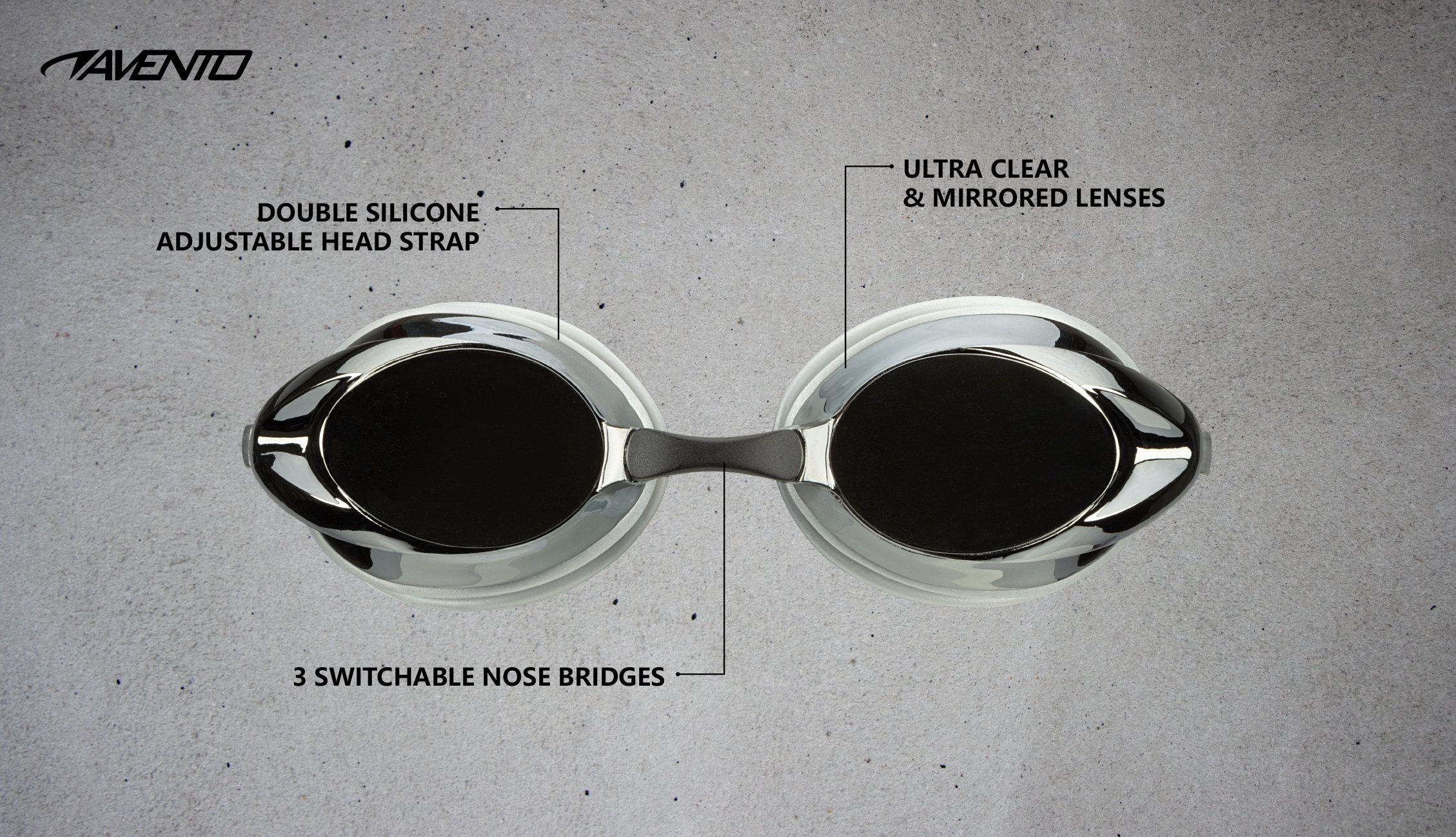 Swimming Racing Goggles  Senior - Bilde 3
