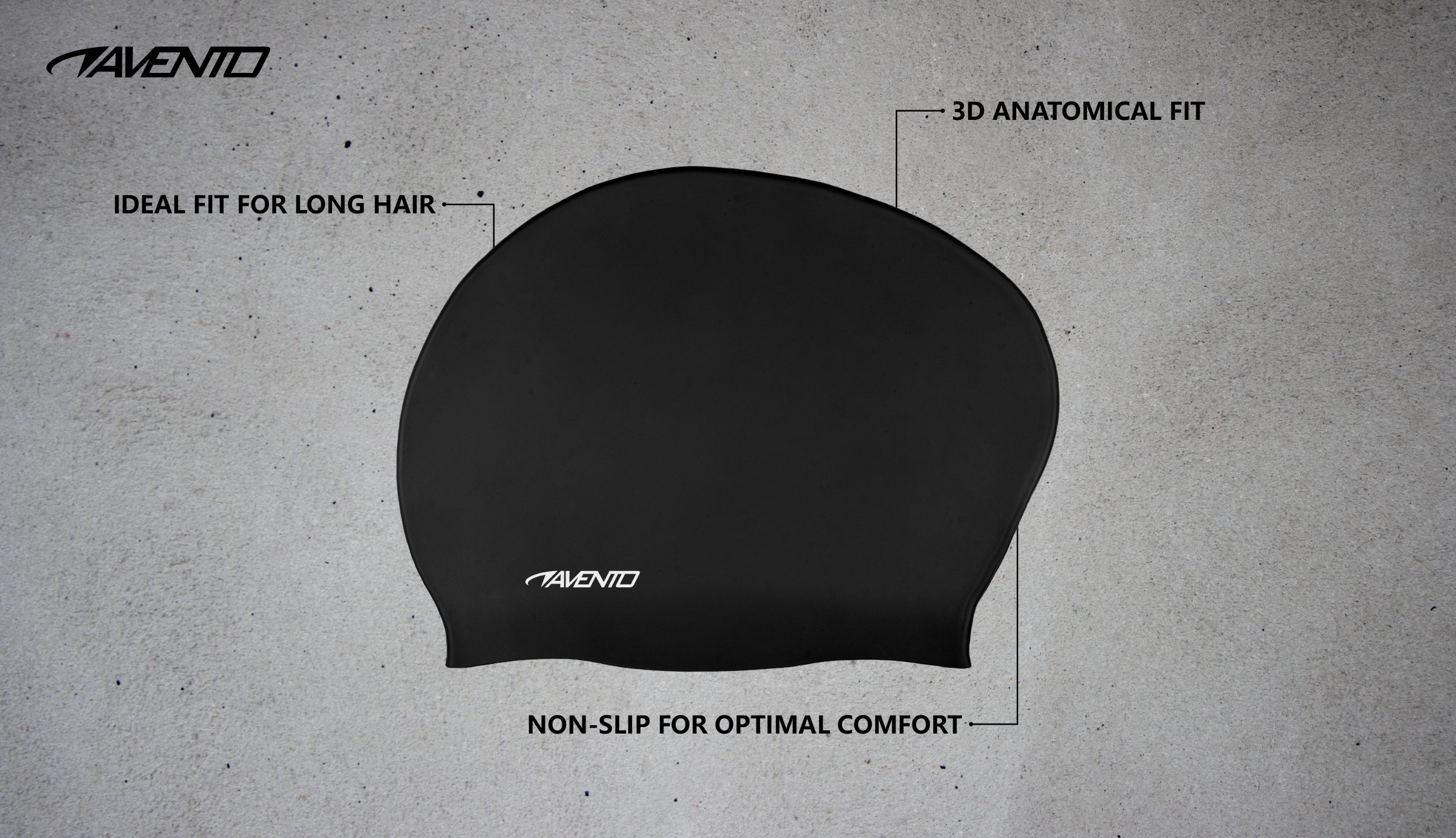 Swimming Cap Long Hair  Senior - Image 2