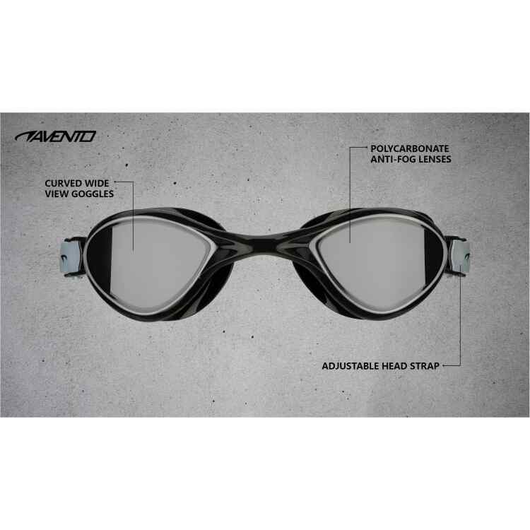 Swimming Goggles Flex  Curved Wide View - Image 3
