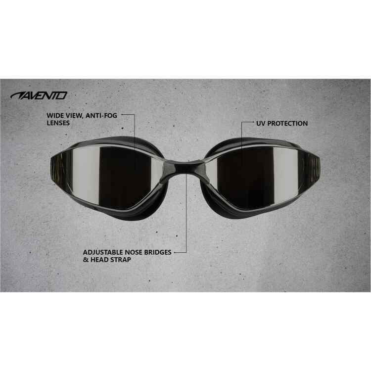 Swimming Goggles Pro  Curved Wide View - Image 3