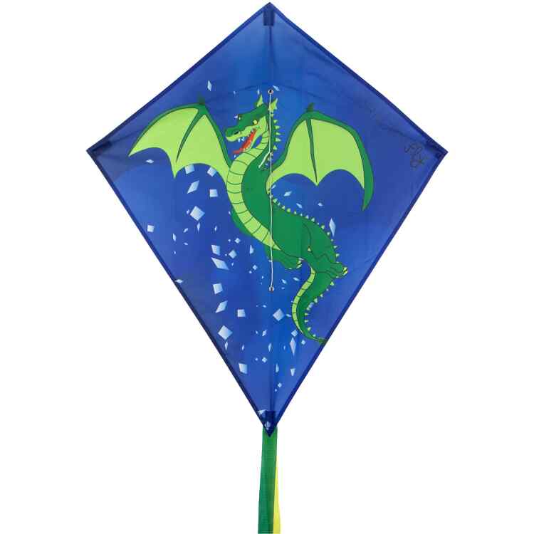 Diamond Kite  Green Dragon