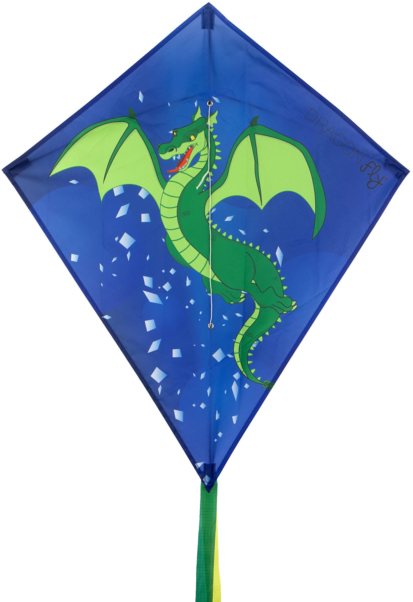 Diamond Kite  Green Dragon
