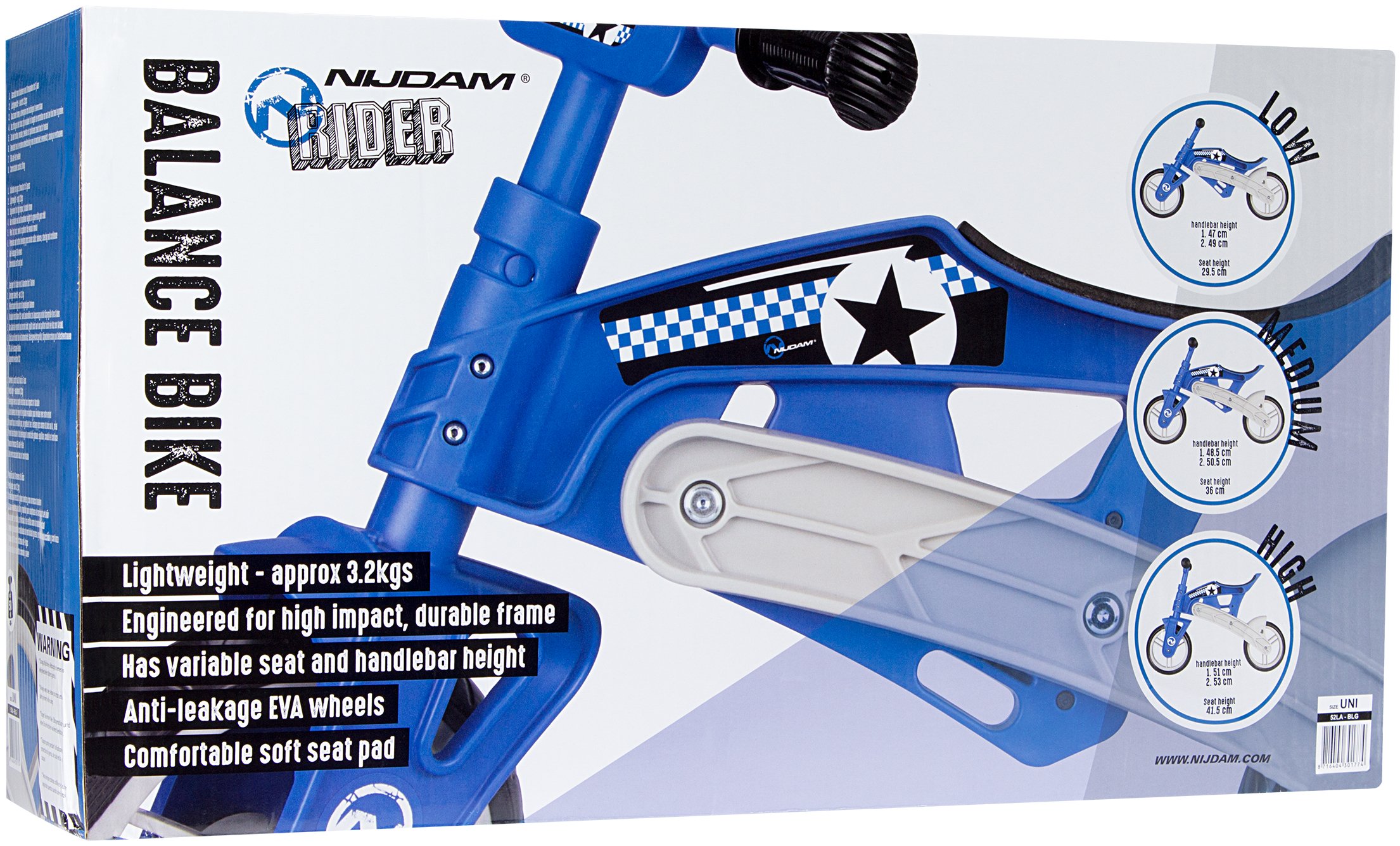 Balance Bike Adjustable  N Rider - Bilde 7