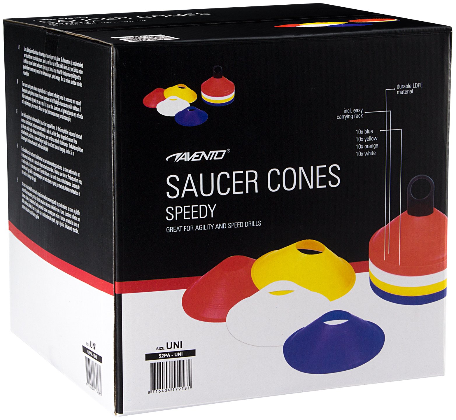 Saucer Cones 4 Colours  Speedy - Image 2