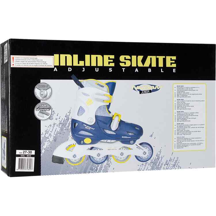 Inline Skates Boys Adjustable  Hardboot  Navy Seal - Image 5