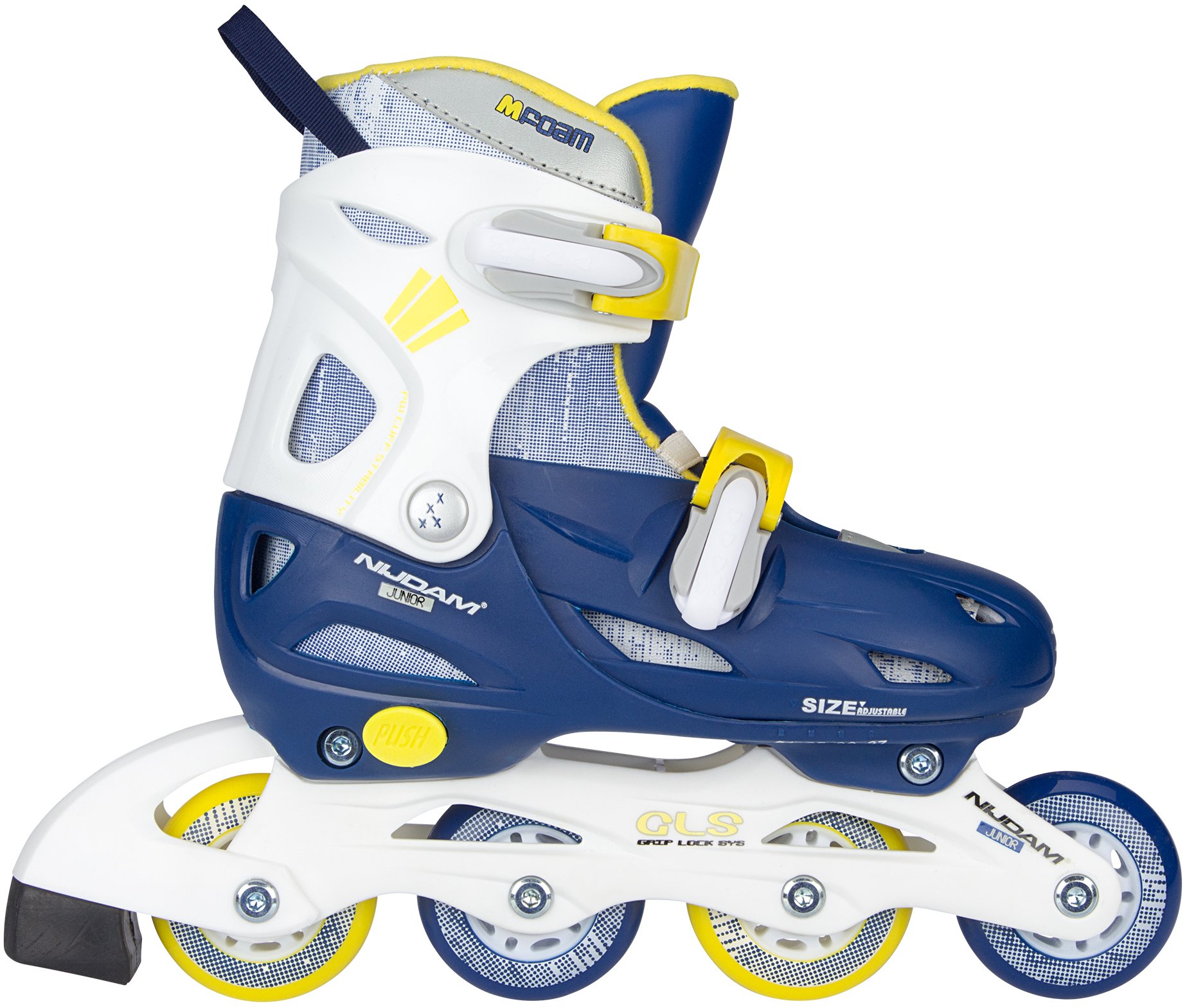 Inline skates Boys Justerbar Hardboot Navy Seal