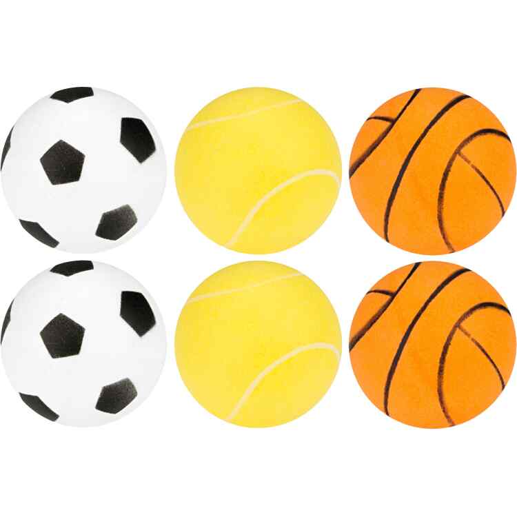 Table Tennis Balls with Print in Tube  6 Pieces - Image 2