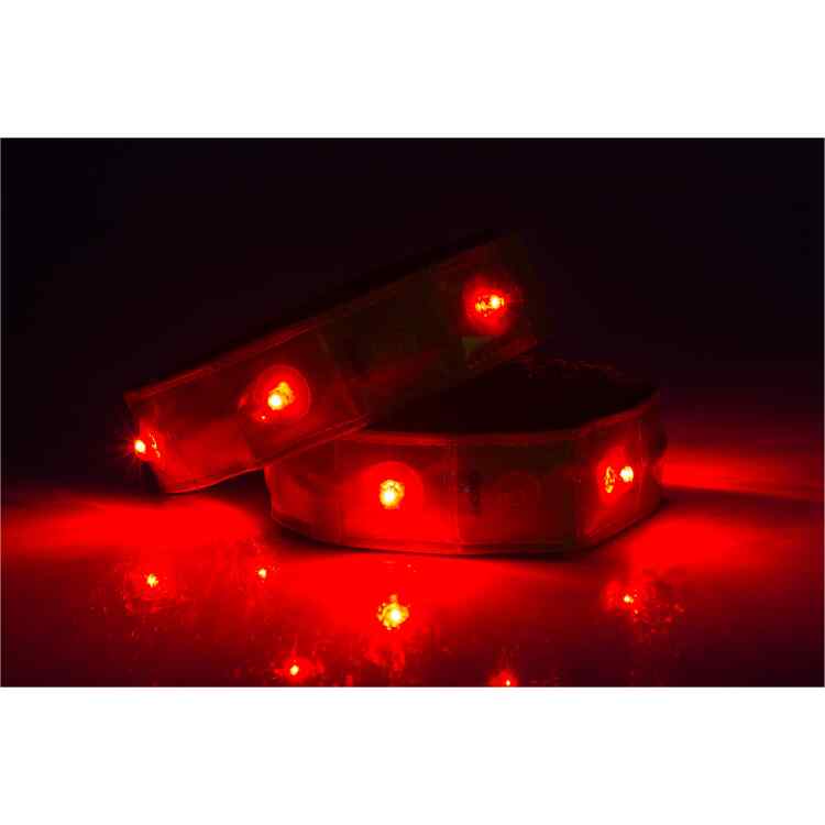 Pair Sports Armband Reflective with LEDs - Image 6
