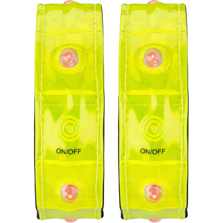 Pair Sports Armband Reflective with LEDs