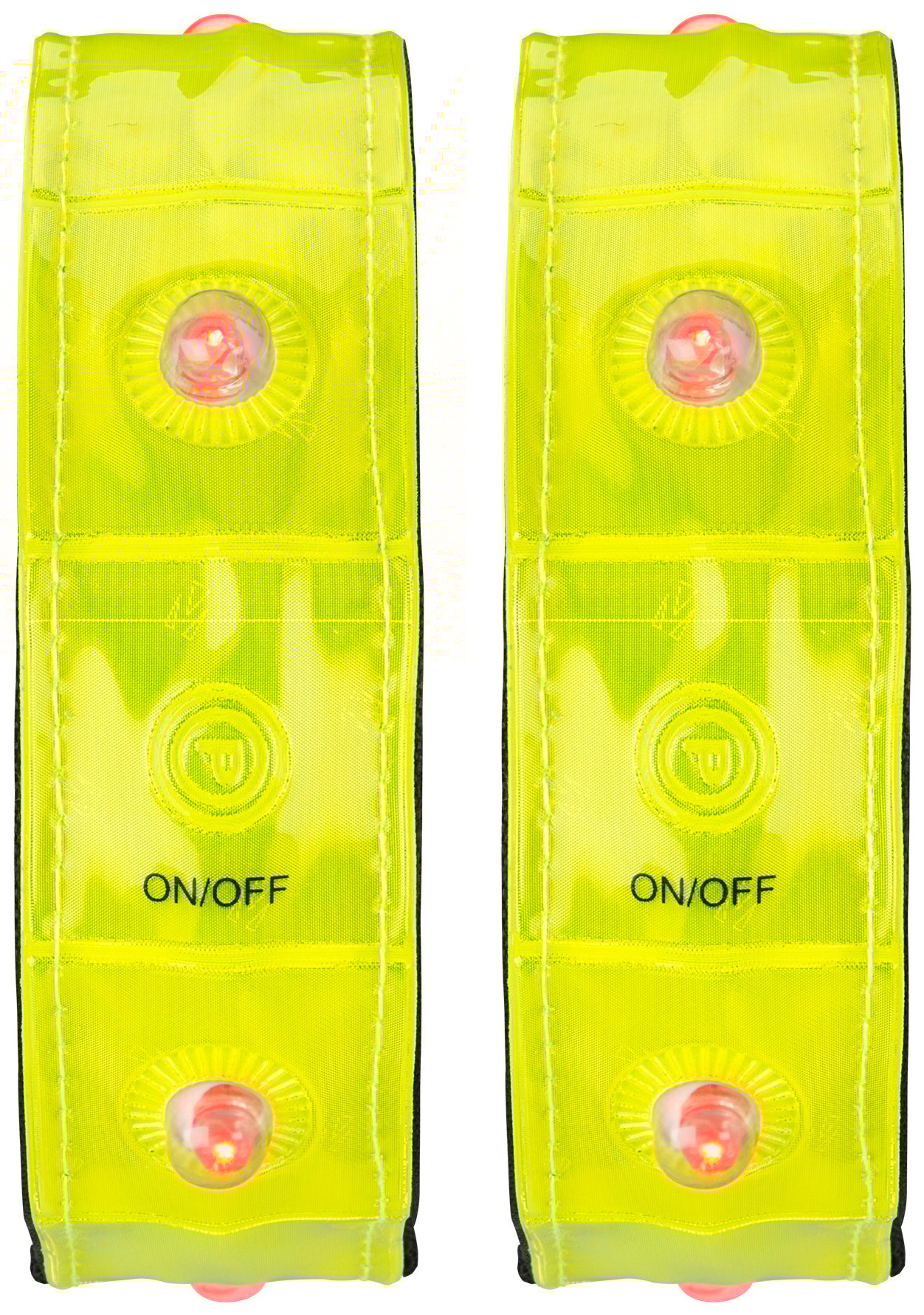 Pair Sports Armband Reflective with LEDs