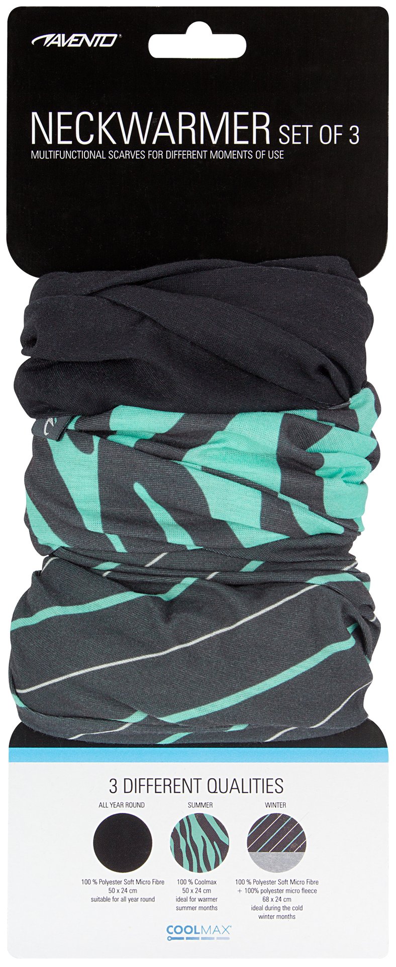 Neckwarmer Set of 3 Women Active - Image 3