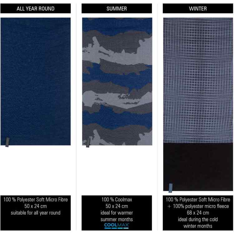 Neckwarmer Set of 3 Men  Active - Bilde 2