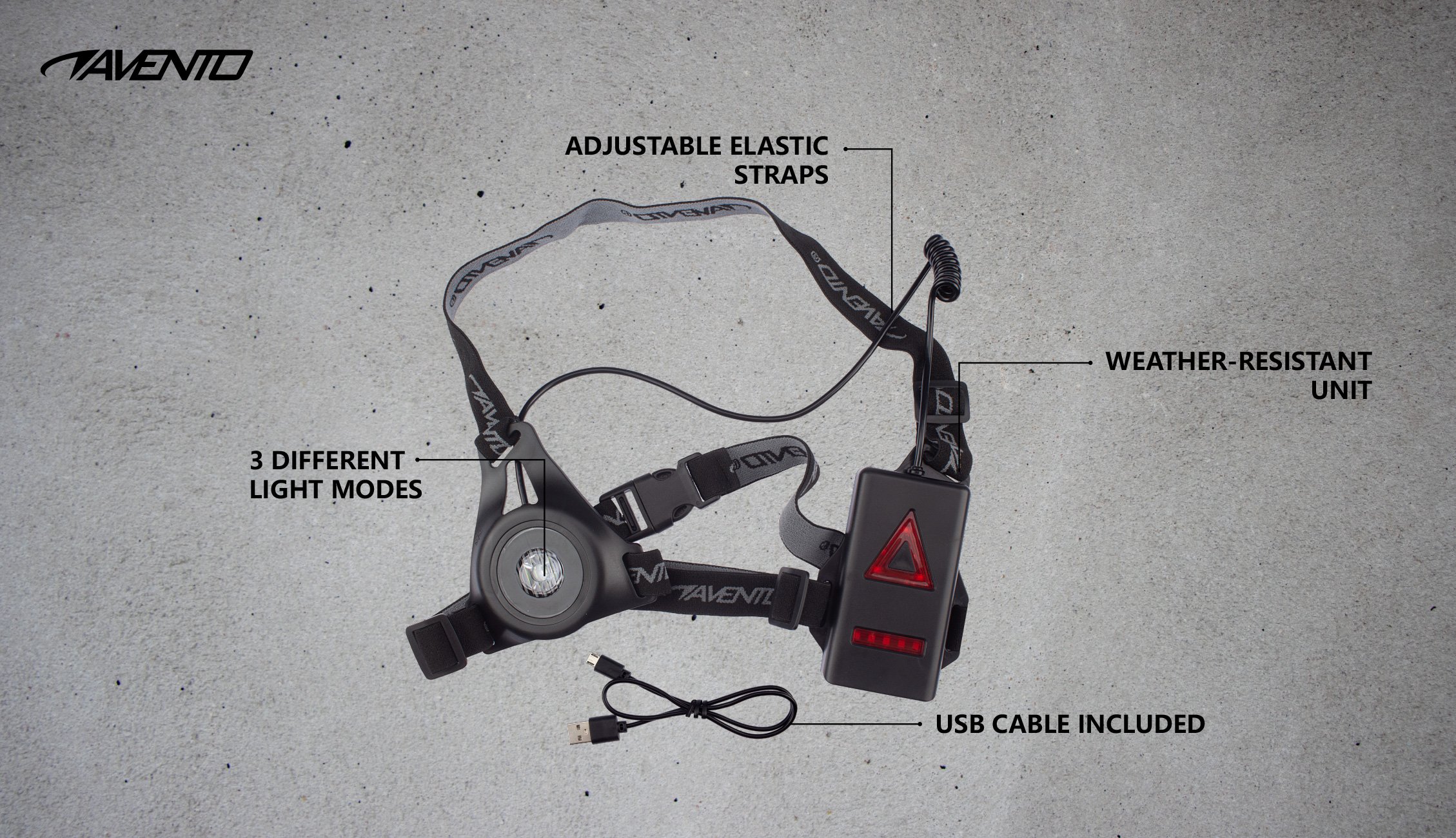 Running Safety Vest Rechargeable  LED - Image 12