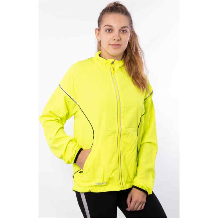 Running Jacket  Neon Yellow - Image 2