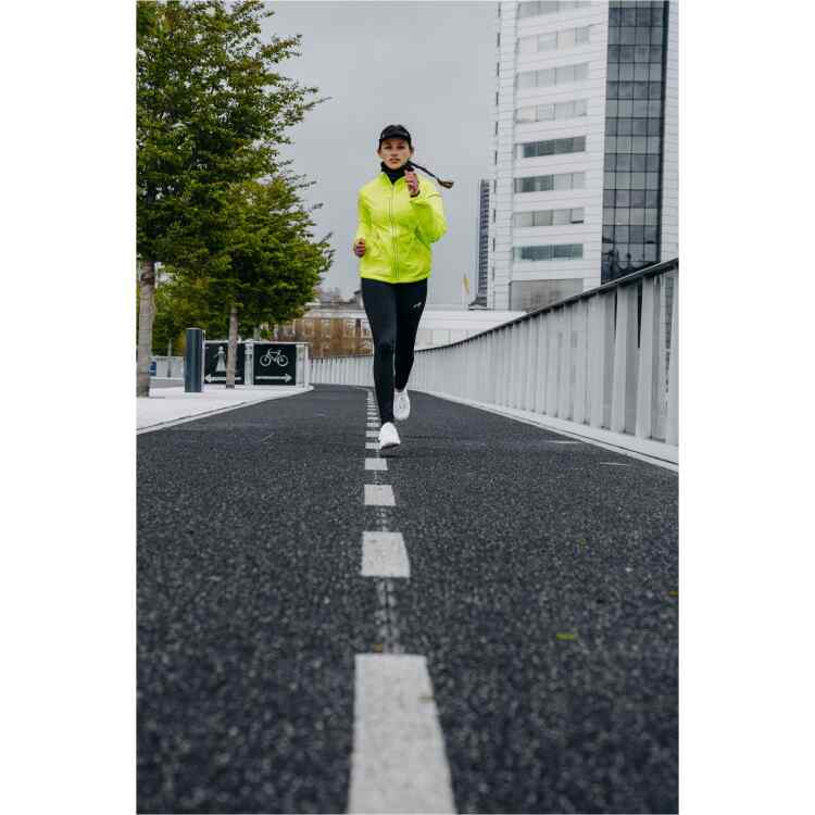 Running Jacket  Neon Yellow - Image 4