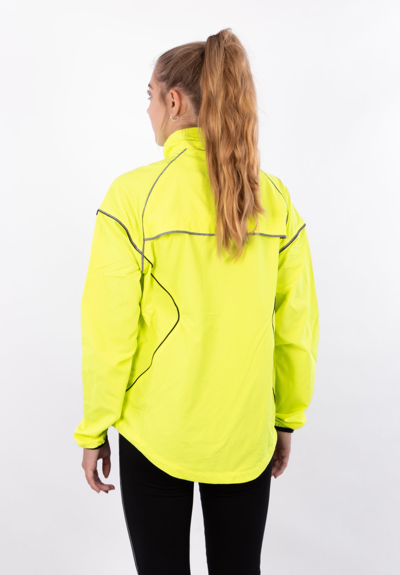 Running Jacket Neon Yellow - Bilde 5